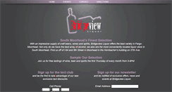 Desktop Screenshot of bridgeviewliquors.com